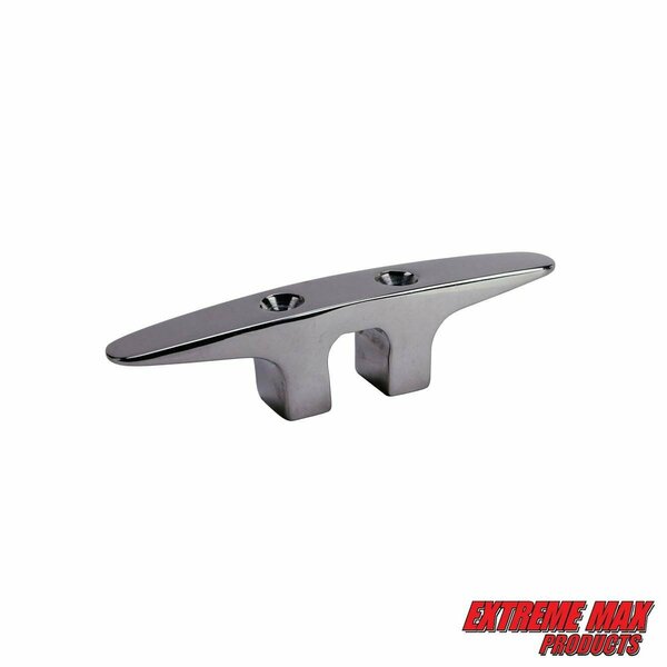 Extreme Max Extreme Max 3006.6759 Soft Point Stainless Steel Dock Cleat - 4.5” 3006.6759